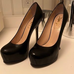 YSL Tribute platform pumps in size 37.5